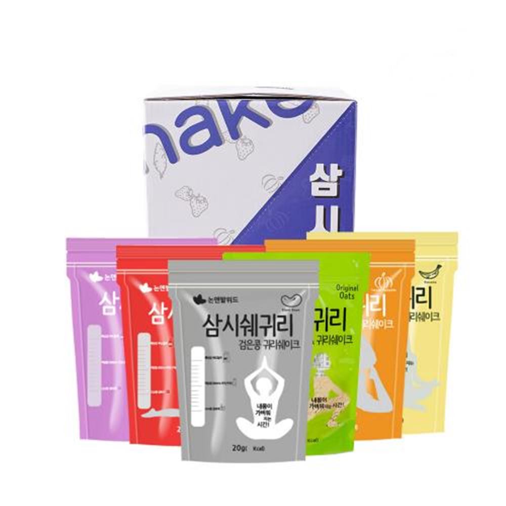 아침 저녁 식사대용 한끼 간편식 귀리 쉐이크 미숫가루 한달분 - 상세 이미지 2