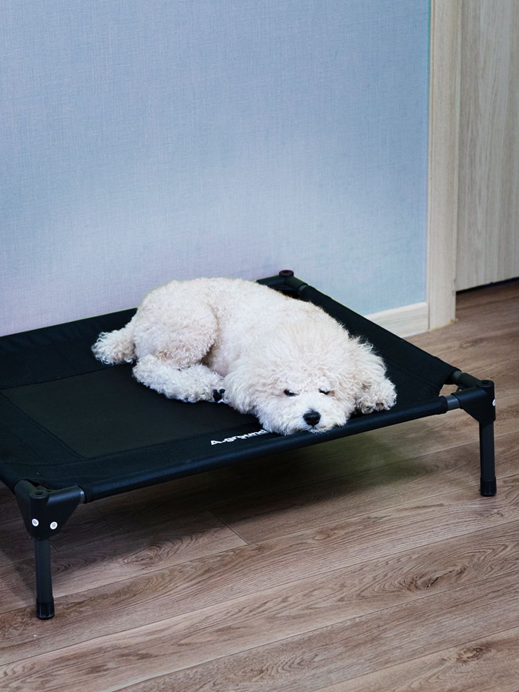 에이그라운드 베드독 탄색 단품 강아지 캠핑 의자 침대 텐트 고양이 애견 캠핑 용품