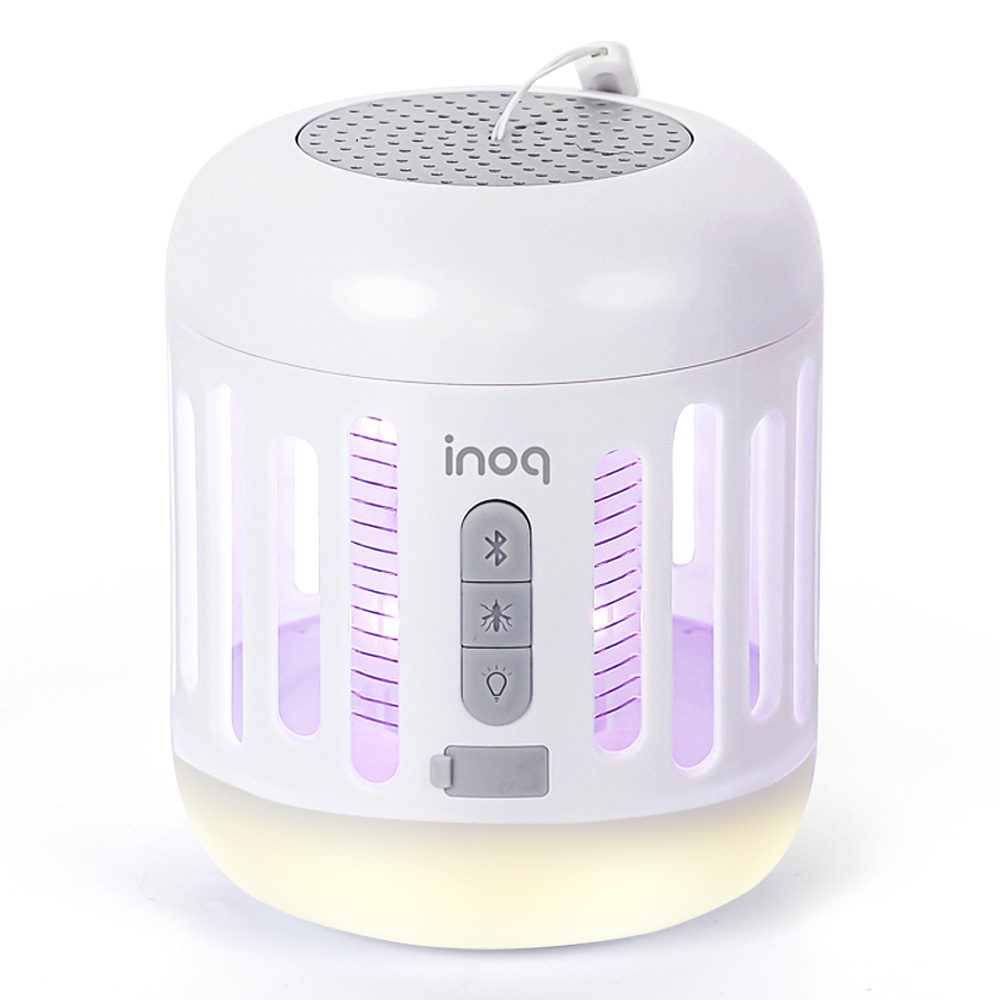 캠핑 휴대용 블루투스 스피커 랜턴 해충 모기 퇴치기 IA-iB600