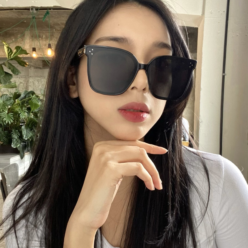 빅 사이즈 선글라스 오버 여자 남자 왕큰 스퀘어 뿔테 명품 골프 자외선차단 커플 패션