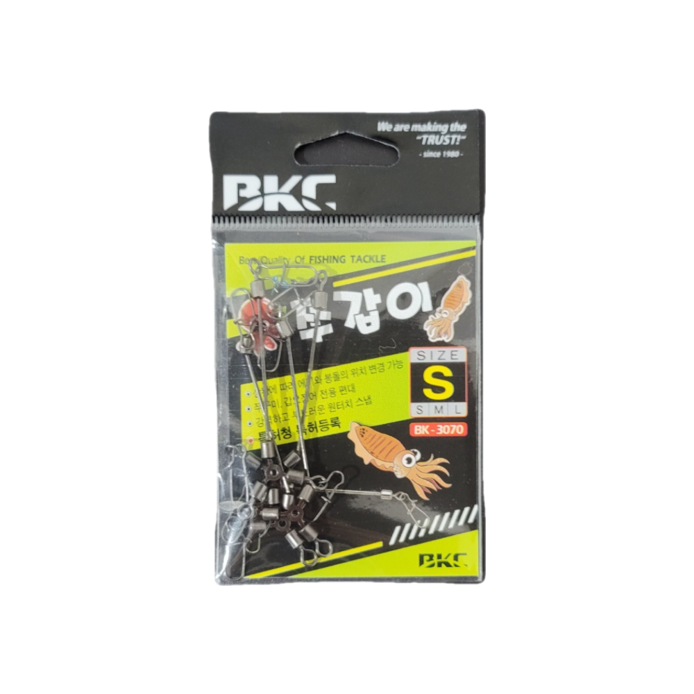 백경 쭈갑이 BK-3070 쭈꾸미 갑오징어 채비 도래 삼각편대 - 상세 이미지 2