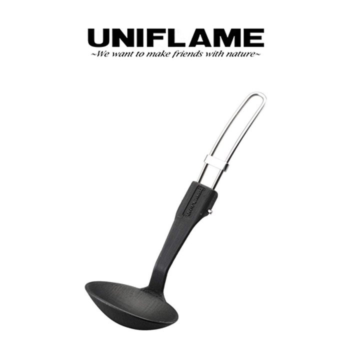 [유니프레임] 미니 접이식 국자 블랙 (666807) 유아즈 정식