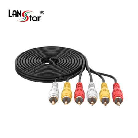 라인업시스템 LANSTAR LS-3R-5MM-10M RCA케이블