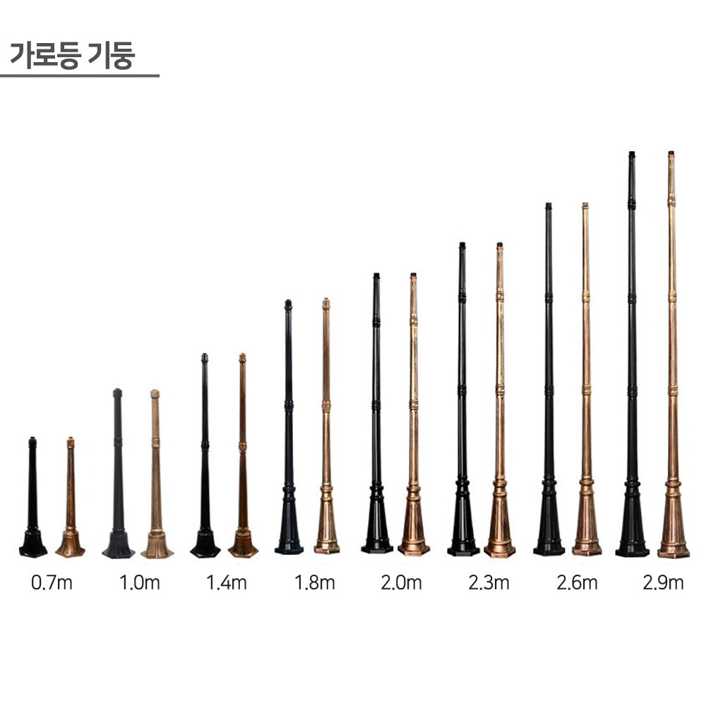 태양광 정원등 태양열 조명 문주등 전구 전등 카페 LED 가로등 원형 사각 휀스 PL25호 이미지 4