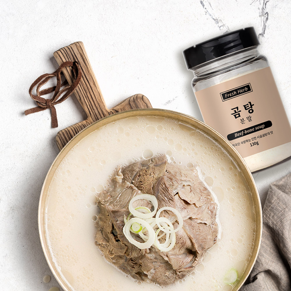 신선약초 곰탕분말 130g 사골육수분말 : 신선약초