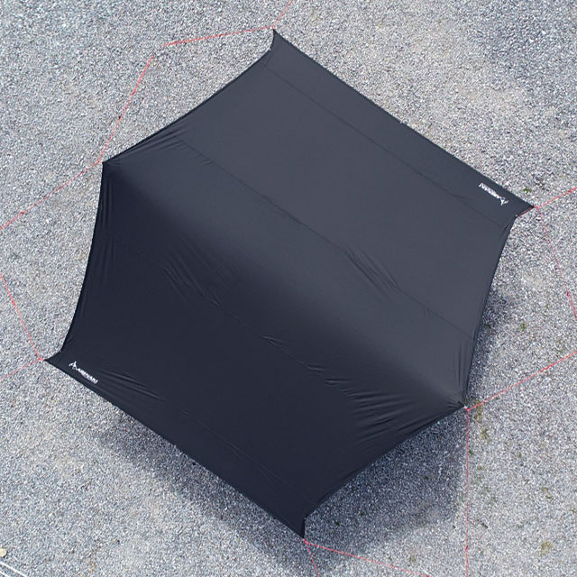 아베나키 멀티펑션 암막 블랙코팅 타프 L (내수압 10000mm) - 상품 이미지
