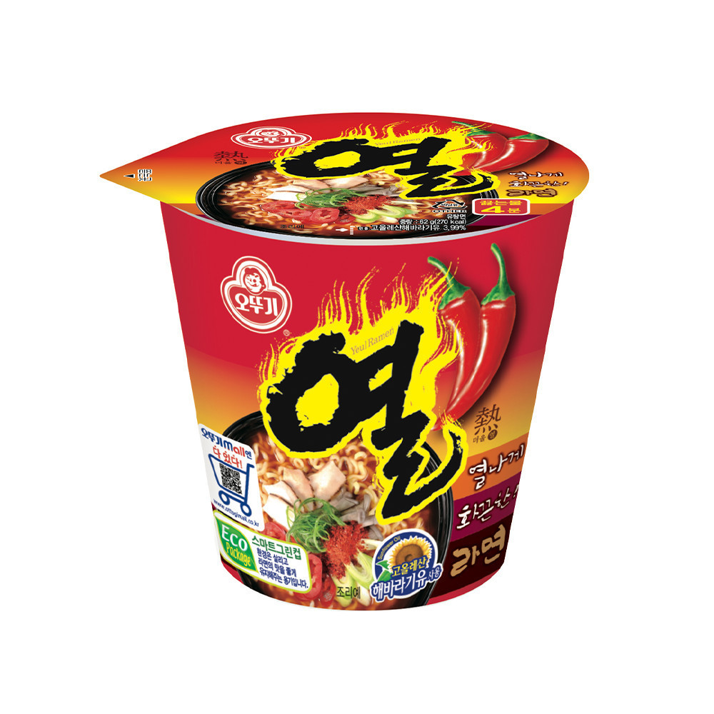 오뚜기 열라면 컵 62g - 메인 이미지