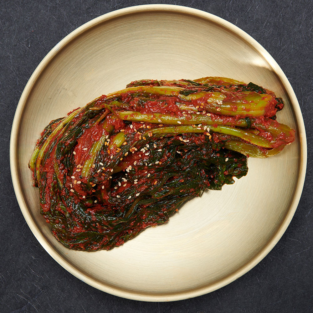김권태 김치 옥과 맛있는 전라도 갓김치 2kg 국내산 100% 재료 - 상세 이미지 4