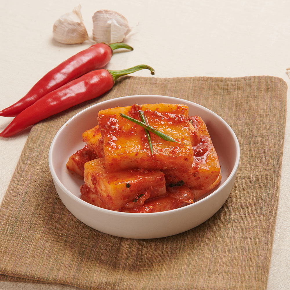 김권태 김치 옥과 맛있는 전라도 석박지 2kg 국내산 100% 재료 - 상세 이미지 2