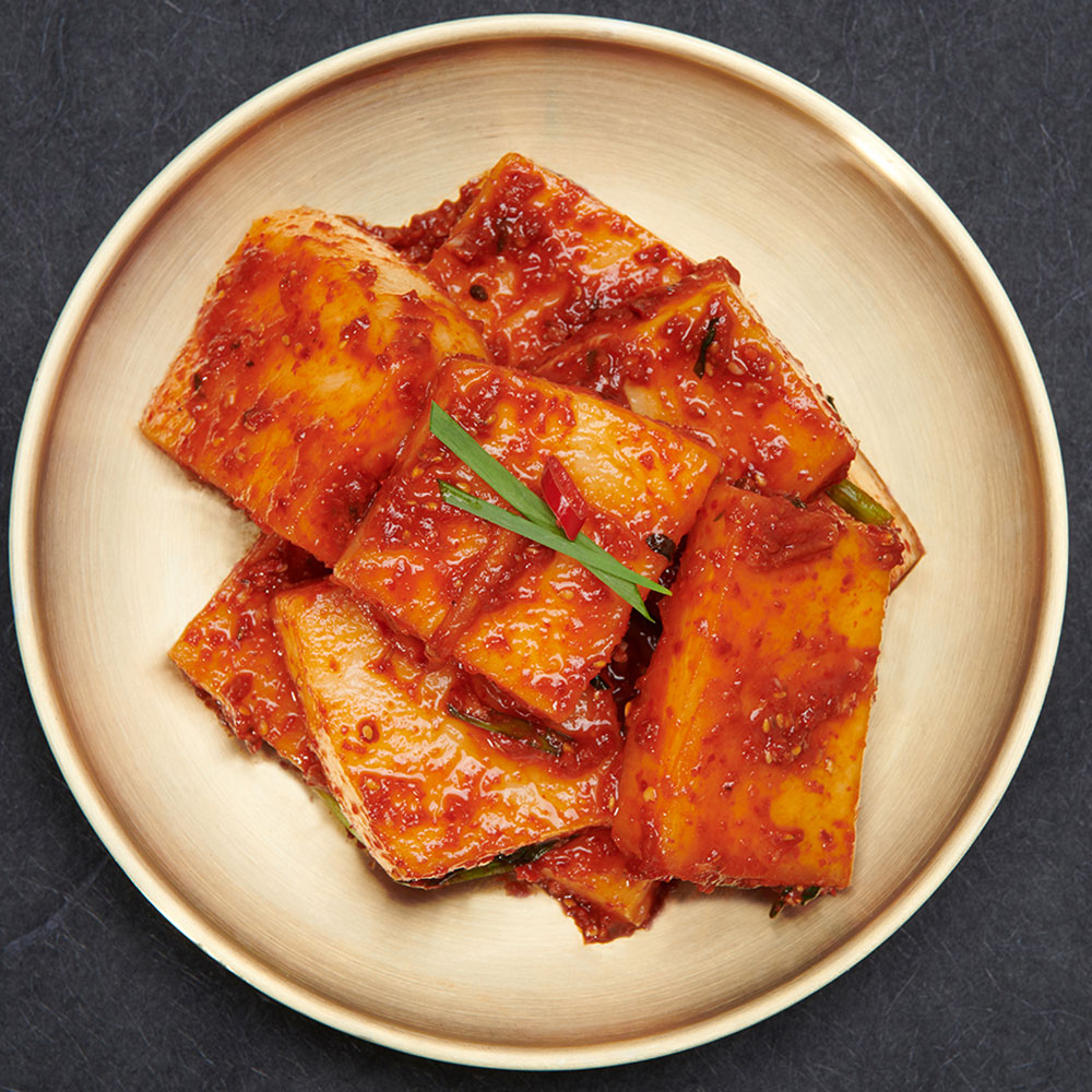 김권태 김치 옥과 맛있는 전라도 석박지 2kg 국내산 100% 재료 - 상품 이미지