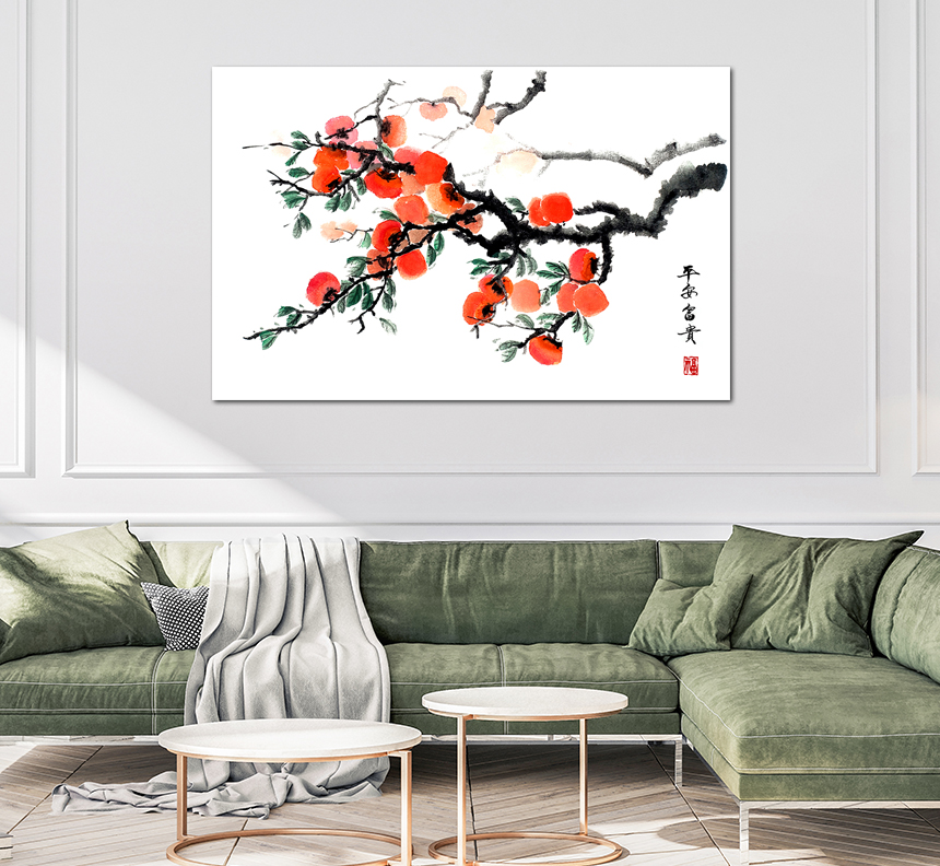 감그림 거실 액자 안방 풍수지리 인테리어 가게오픈선물 감그림1중형 - 상세 이미지 5
