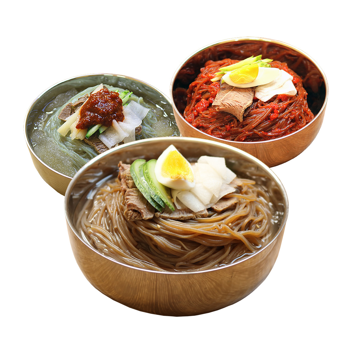 선비찬 옥천 칡물냉면 10인분+메밀물냉면 10인분 (총 냉면사리 2KgX2봉+육수20봉) 총 20인분