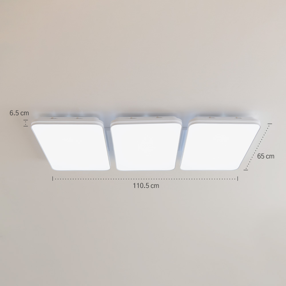 LED 하이슬림 거실등 180W - 상세 이미지 2