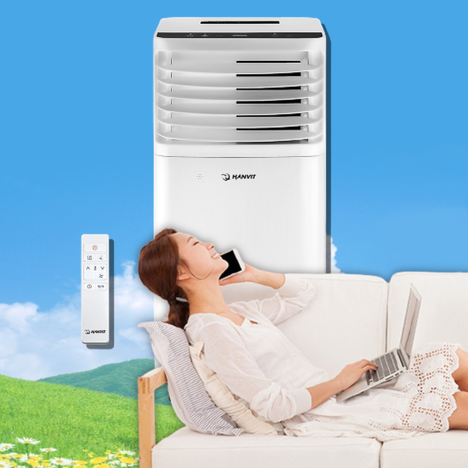 실외기없는에어컨 이동형 일체형 산업용 이동용 에어컨 공업용 에어컨