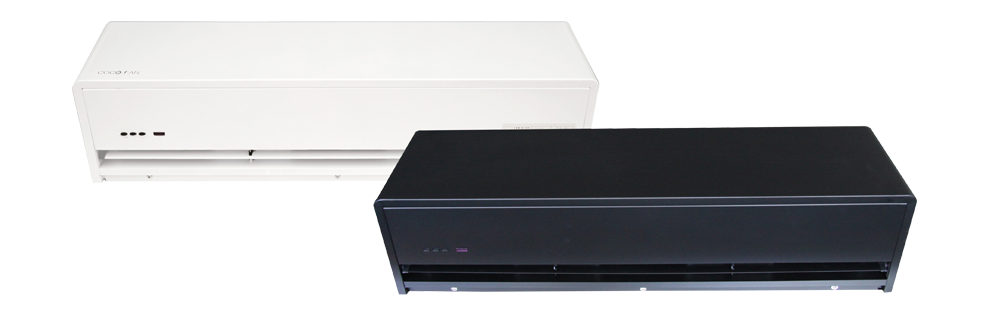 공장용 한별에어커튼 HBD-1212CN 하이스피드형 2모터 차단높이4.5m 가로1200cm