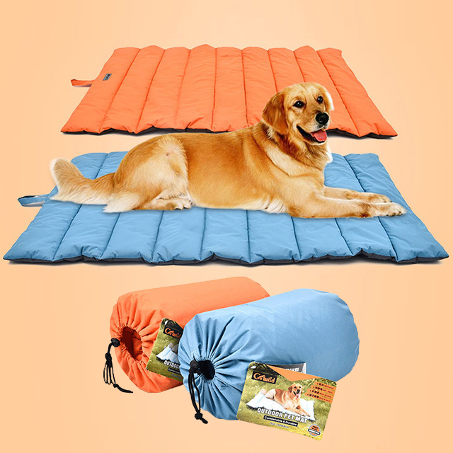 간편휴대 강아지 캠핑장 용품 대형견 애견 캠핑 방수 양면 매트
