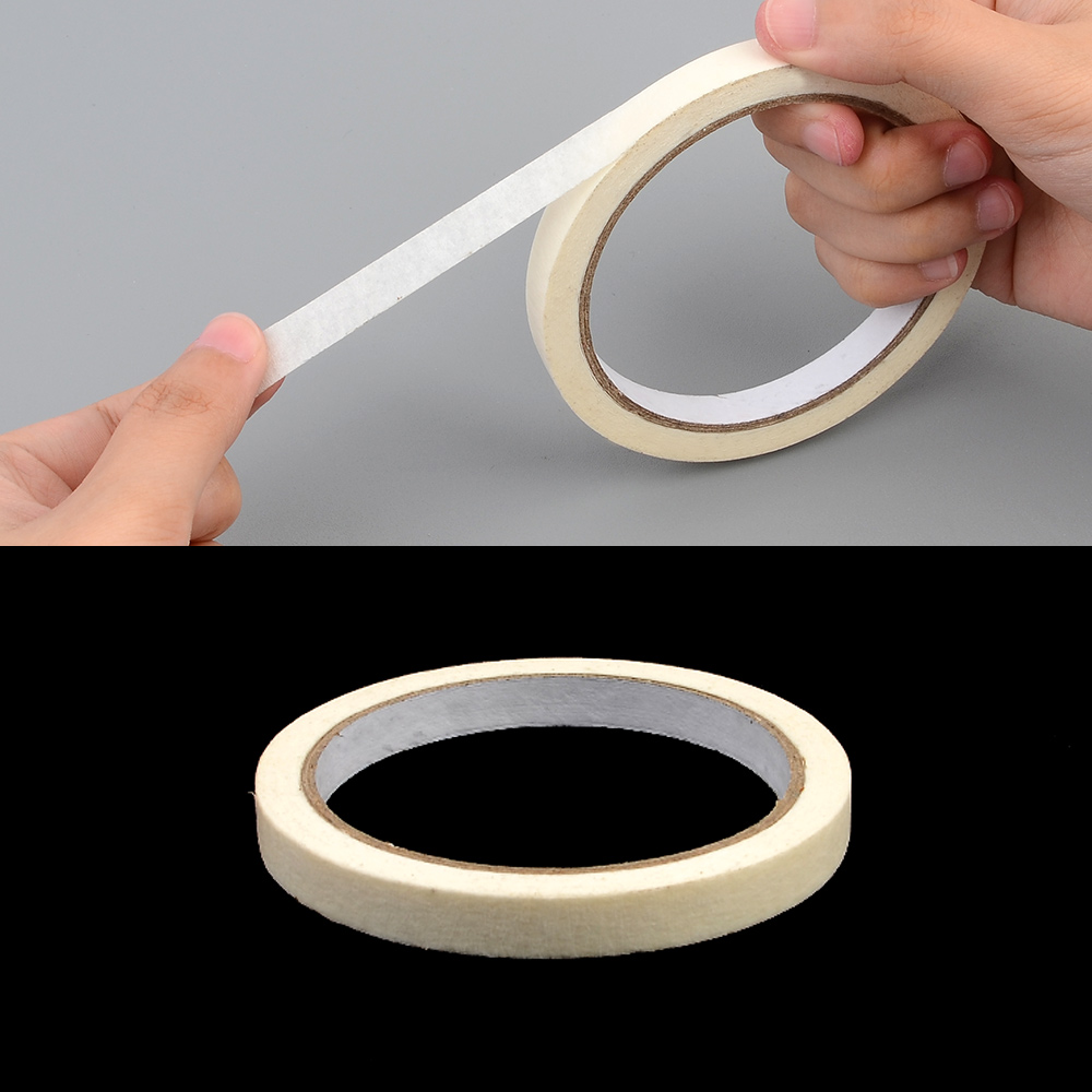 도배 테이프 벽지 종이 마스킹테이프 화이트 1cm - 상세 이미지 5