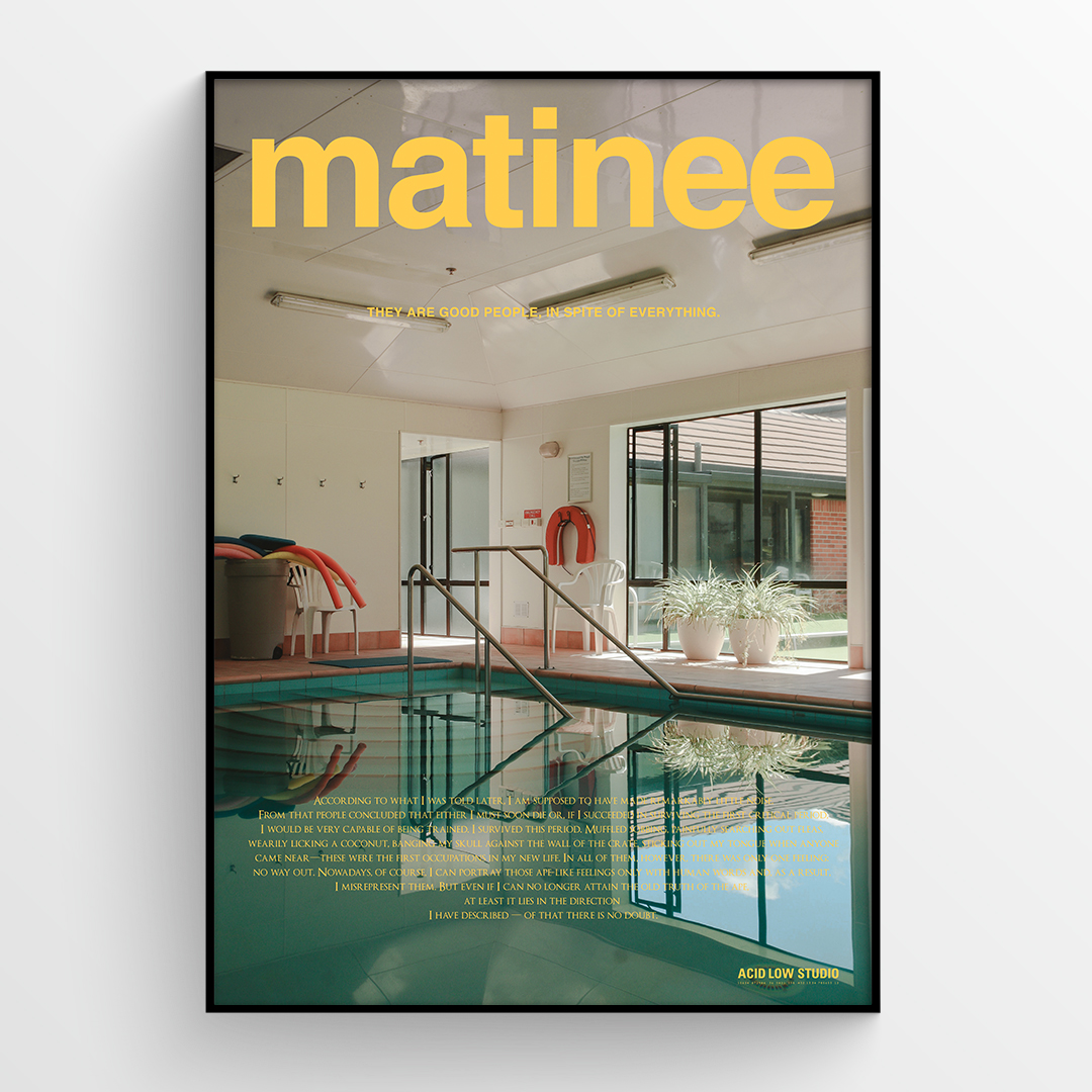 [BIG] 애시드로우 대형액자 MATINEE [700 x1000mm.Size] - 상품 이미지