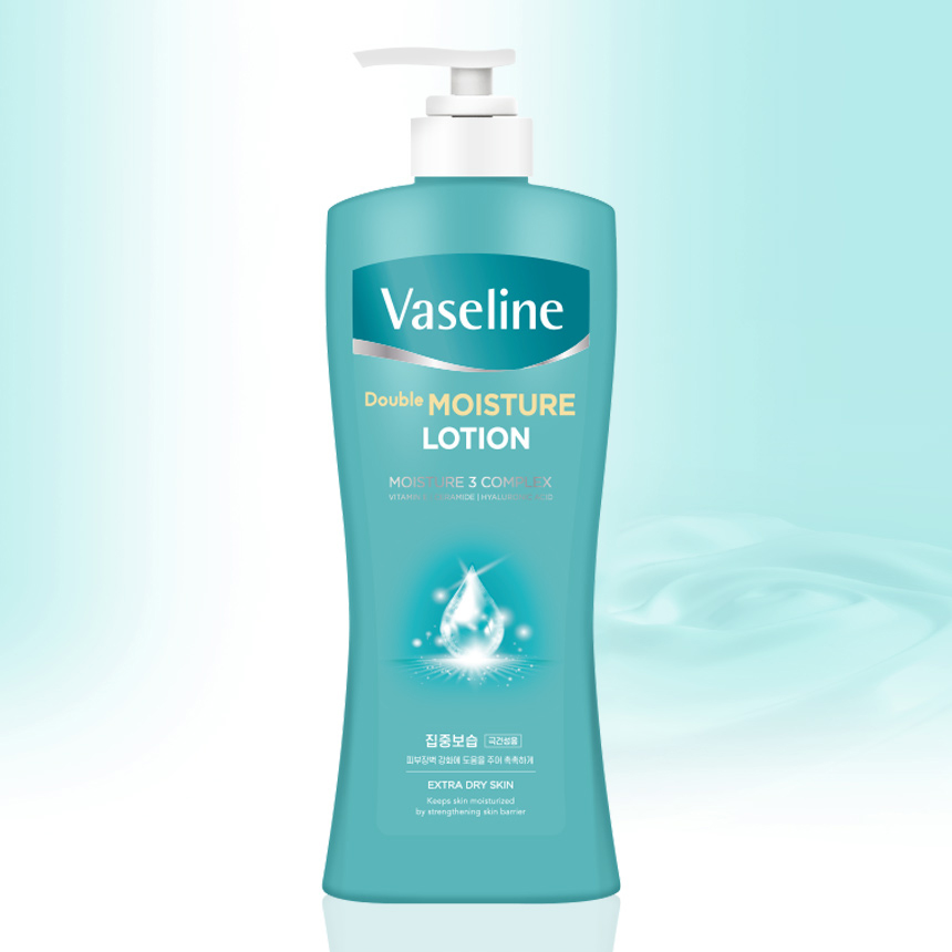 바세린 더블 모이스처 바디로션 450ml