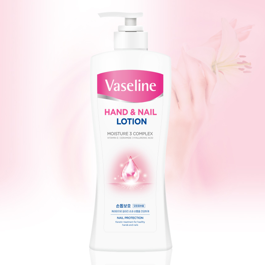 애경 바세린 고보습 수분 바디로션 & 핸드앤네일로션 450ml 1개+1개 - 상세 이미지 5