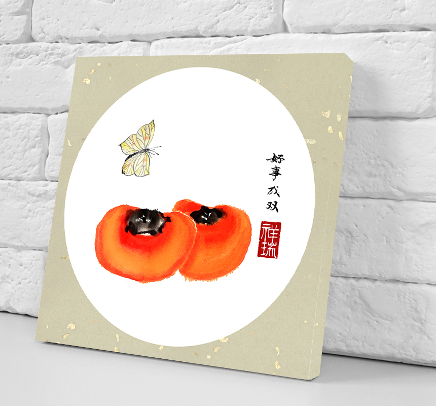 감그림 거실 액자 안방 풍수지리 인테리어 가게오픈선물 감그림1중형 이미지 7