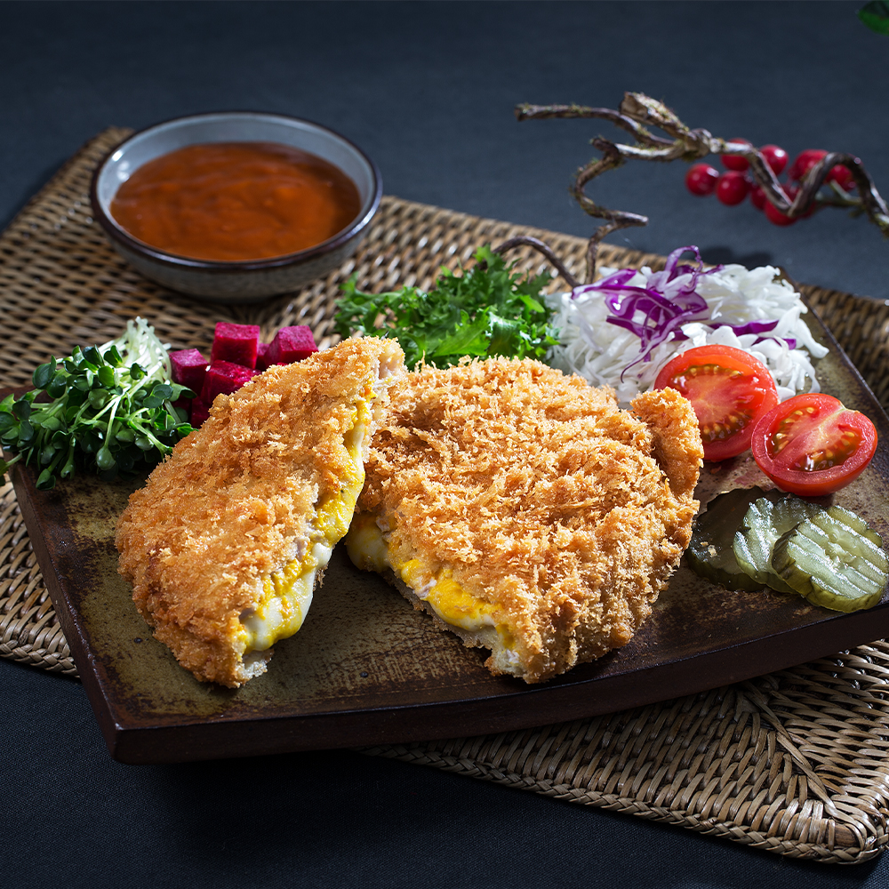 단호박치즈돈까스 220g×50장 | 프리미엄 수제돈까스 | 식당·분식집·레스토랑 납품용 - 상세 이미지 2