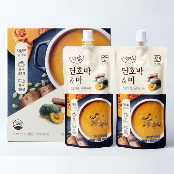 [우리밀]아침을 담다 단호박&마 35개(7개입×5박스) - 상품 이미지