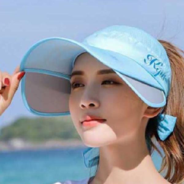 자외선 여성햇빛가리개모자 썬캡 작업 여자창모자