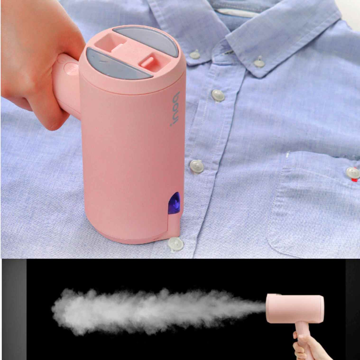 접이식 휴대용 여행용 미니 다리미 가벼운 스팀 다리미 핸디 스티머 