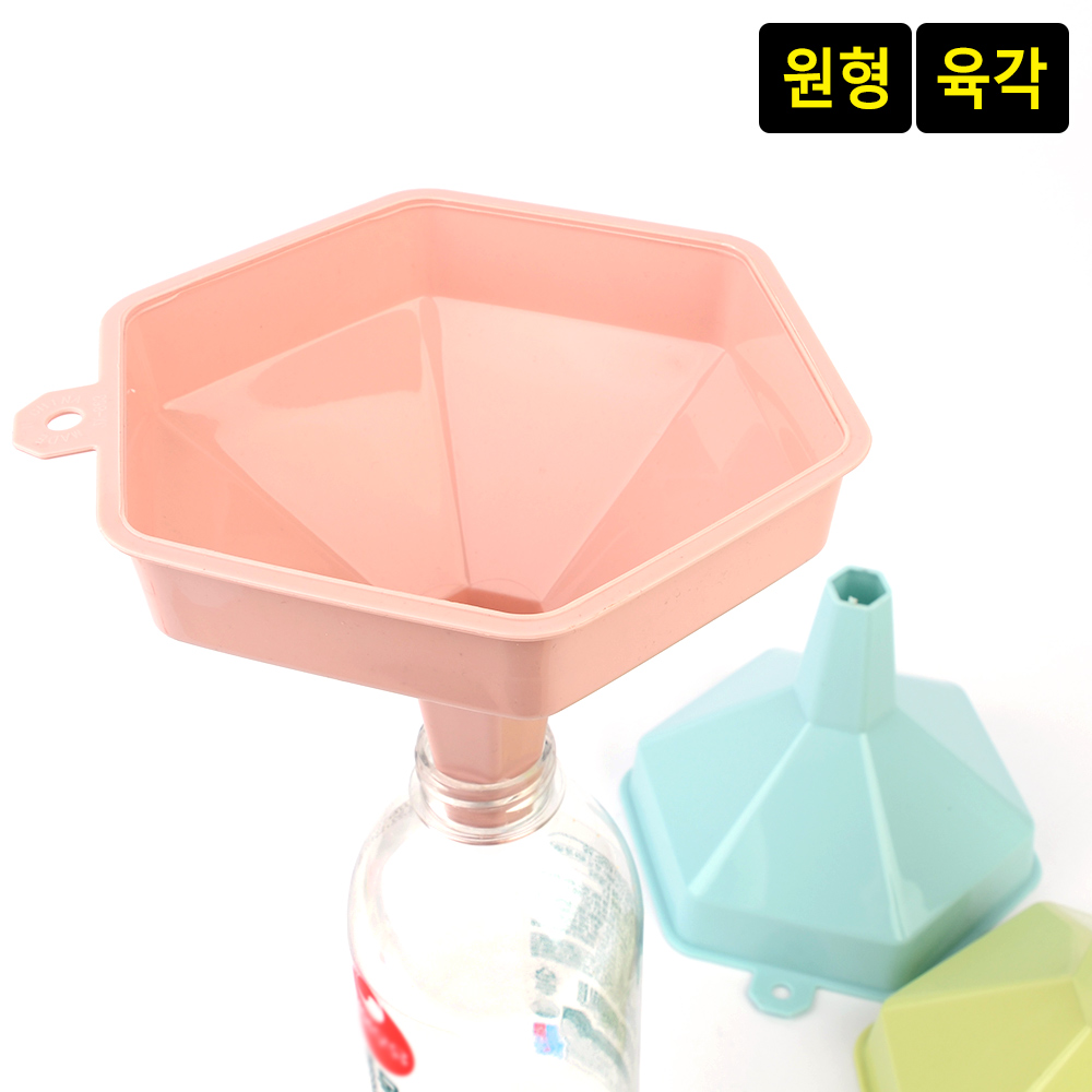 플라스틱 깔때기 대형 미니 페트병 깔대기 쌀페트병 - 상세 이미지 5