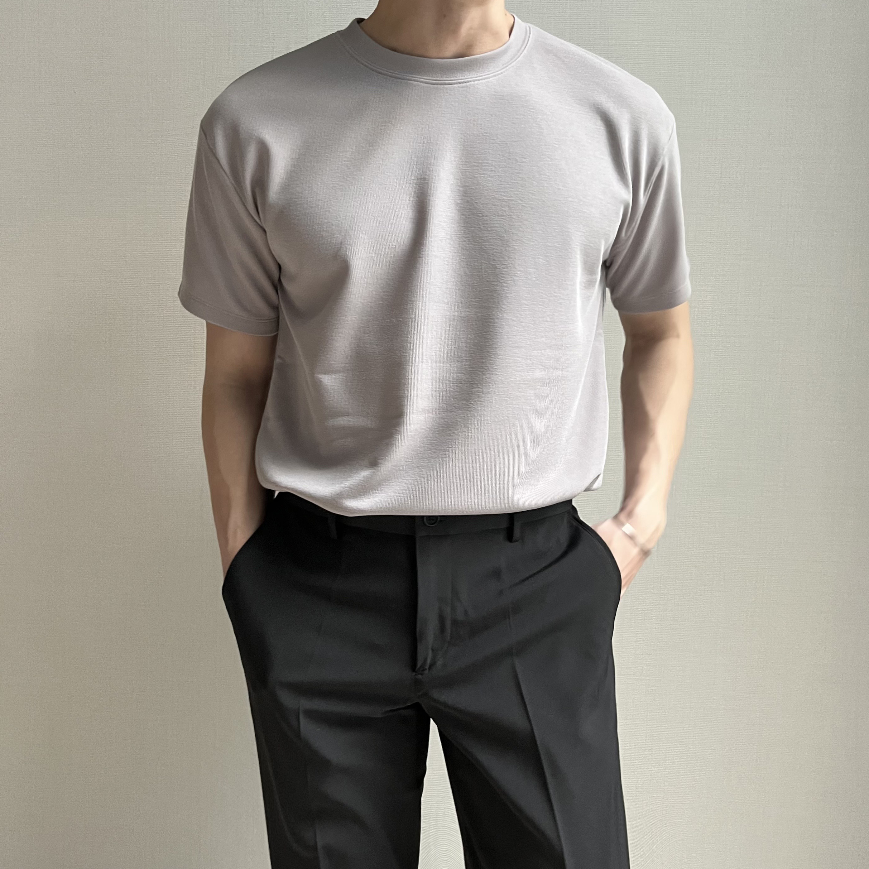 머슬핏반팔 헬스티셔츠 크로스핏 이미지 2