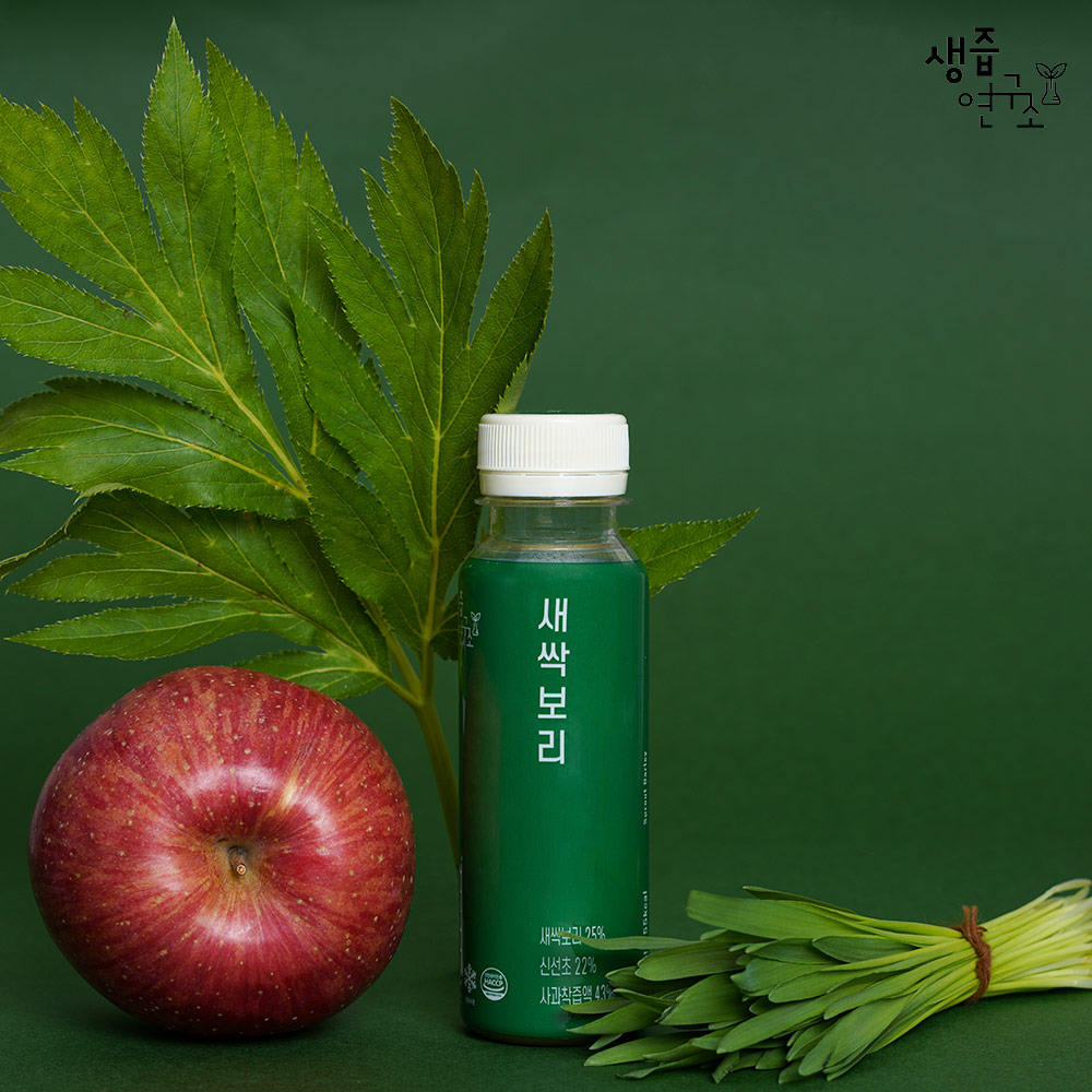 [생즙연구소] 마시는 새싹보리주스  NFC 착즙 주스  120ml x 14개 이미지 6
