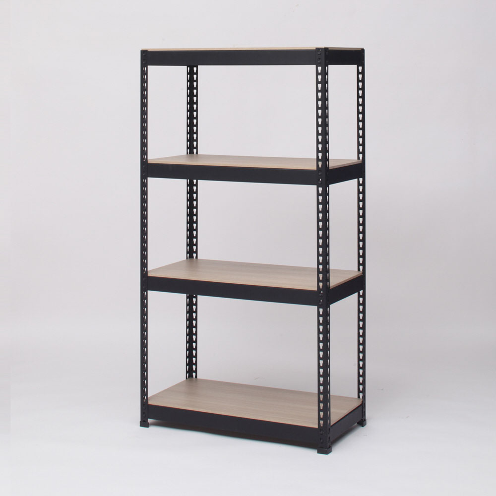 스피드랙 철제선반 베란다 조립식 앵글 창고 무볼트 렉 400400330 1단