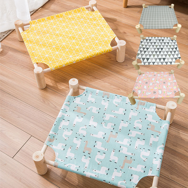 고양이 침대 강아지 해먹 원목 야전 쇼파 소파 애견 캠핑 포토존 가구 인테리어 포인트 쿨매트