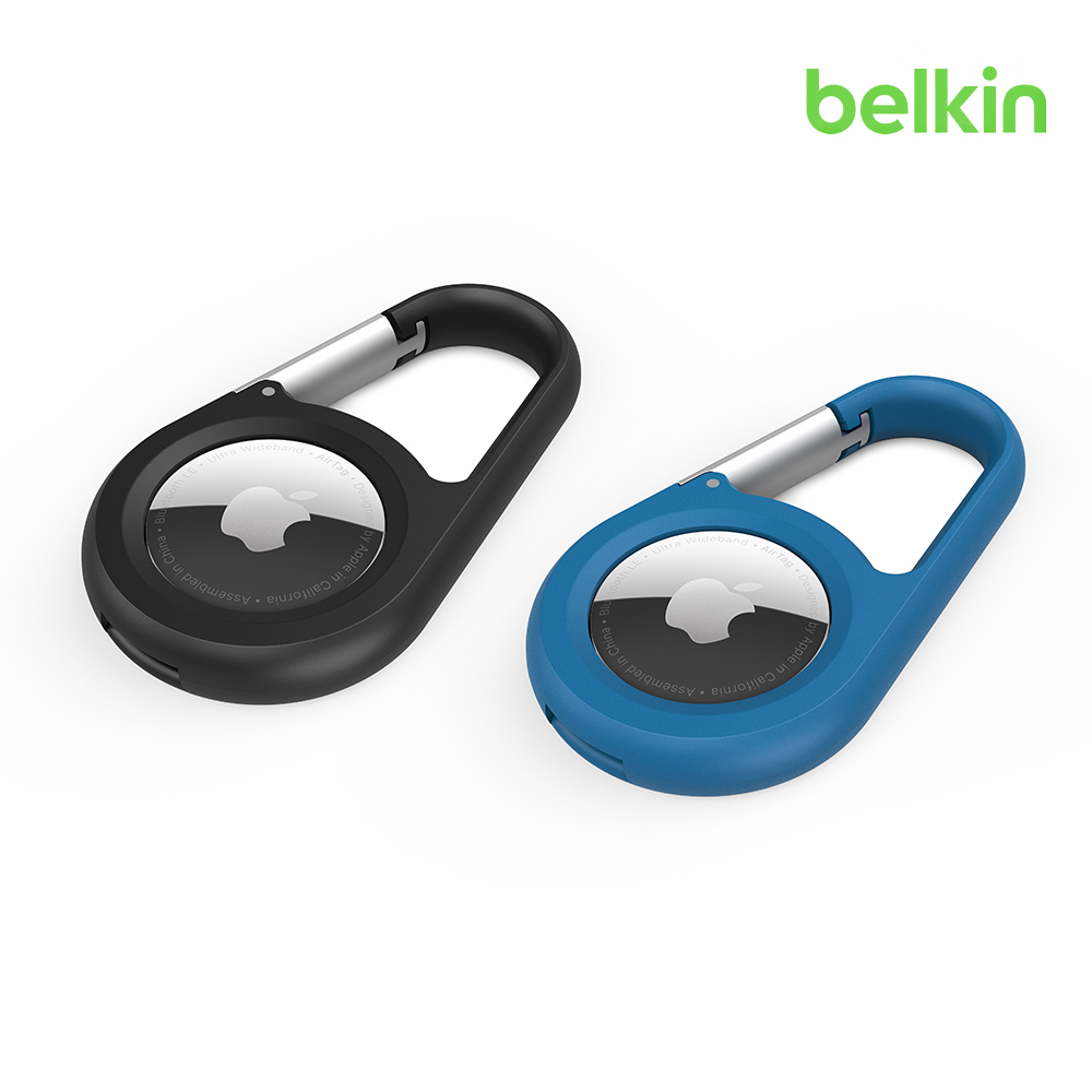 벨킨 에어태그 보호 케이스 홀더 카라비너형 키링 MSC008bt