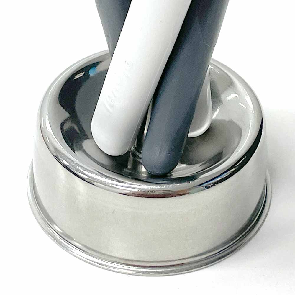 스텐 4구 칫솔꽂이 치솔 거치대 보관함