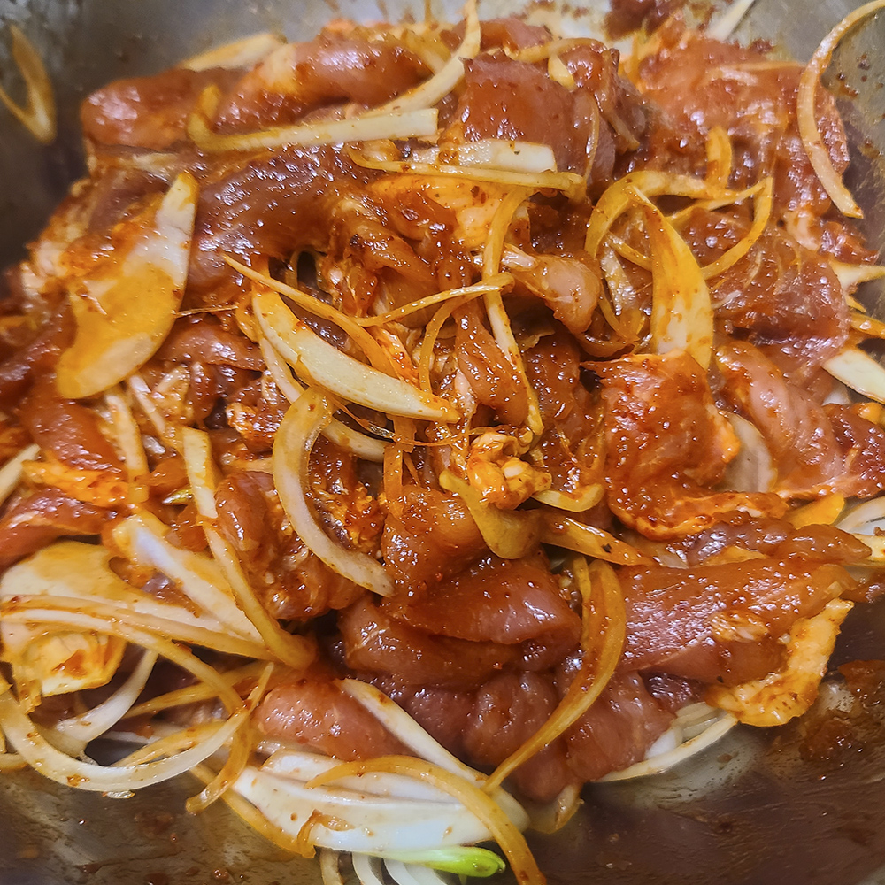 삼형제고기 한돈 제육볶음고기 400g 500g - 상세 이미지 5