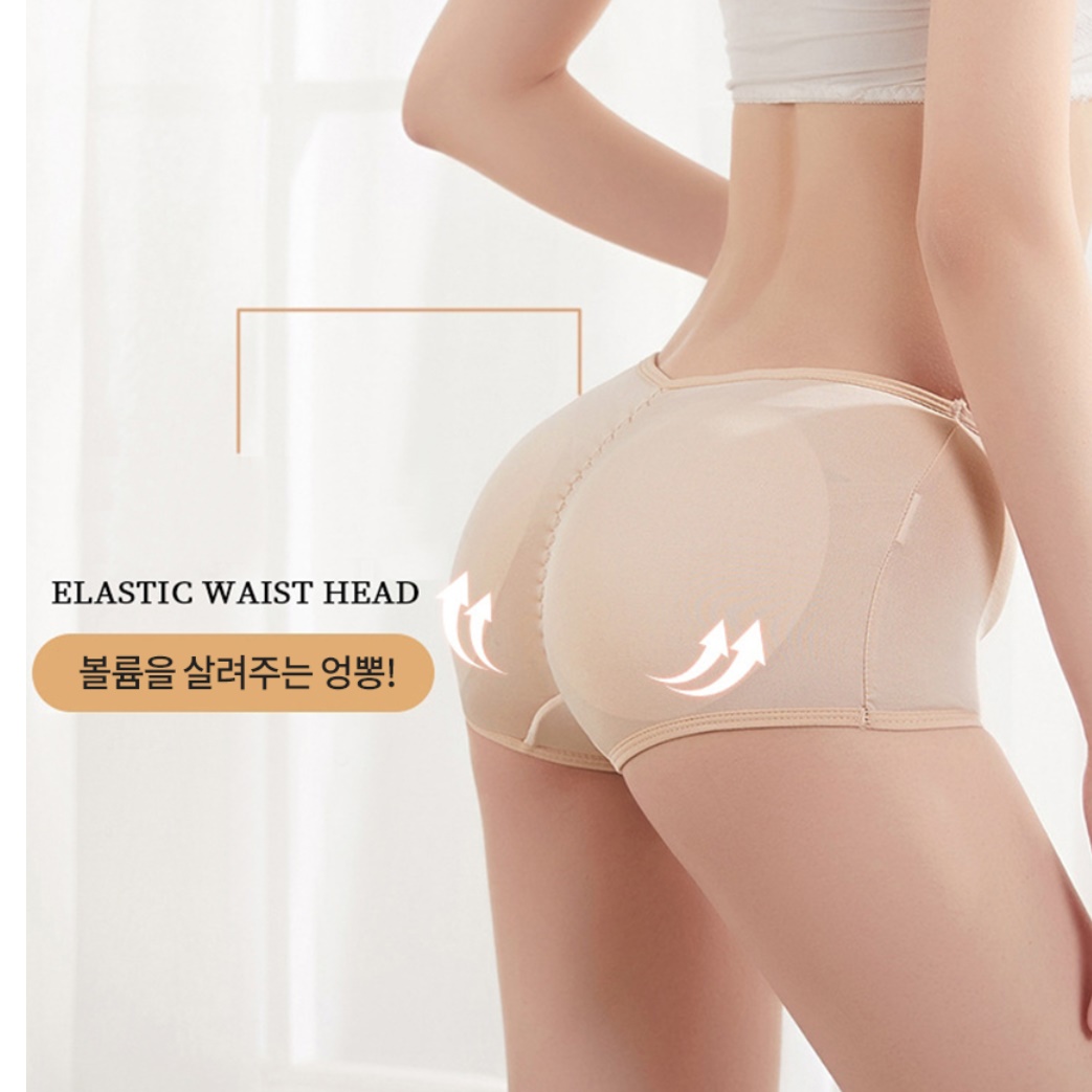골프 보정 속옷 티안나는 골반 뽕 팬티 패드 - 상세 이미지 5