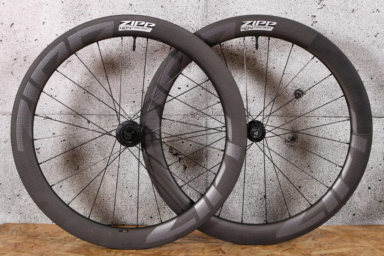 ZIPP 404 파이어크래스트 카본 튜블리스 디스크 자전거 휠셋 이미지 6