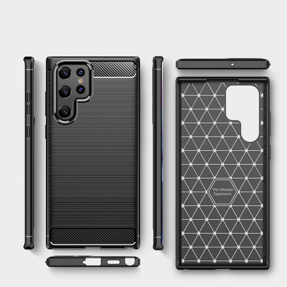 갤럭시 S22 울트라 전기종 TPU 카본 케이스 GSC-01 - 상세 이미지 4