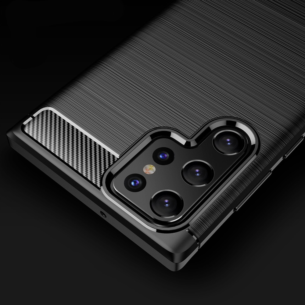 갤럭시 S22 울트라 전기종 TPU 카본 케이스 GSC-01 - 메인 이미지