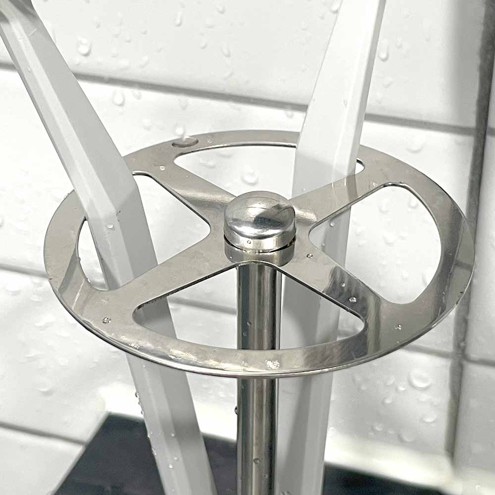 스텐 4구 칫솔꽂이 치솔 거치대 보관함