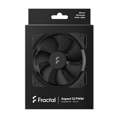 Fractal Design Aspect 12 PWM Black 시스템 케이스 쿨러