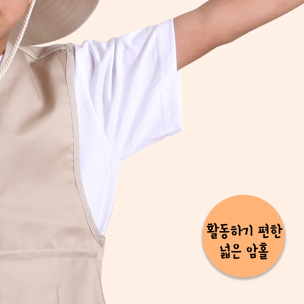 사파리 조끼 모자 세트 어린이 아동 탐험가 유치원 숲체험 캠핑 직업 체험복 이미지 6
