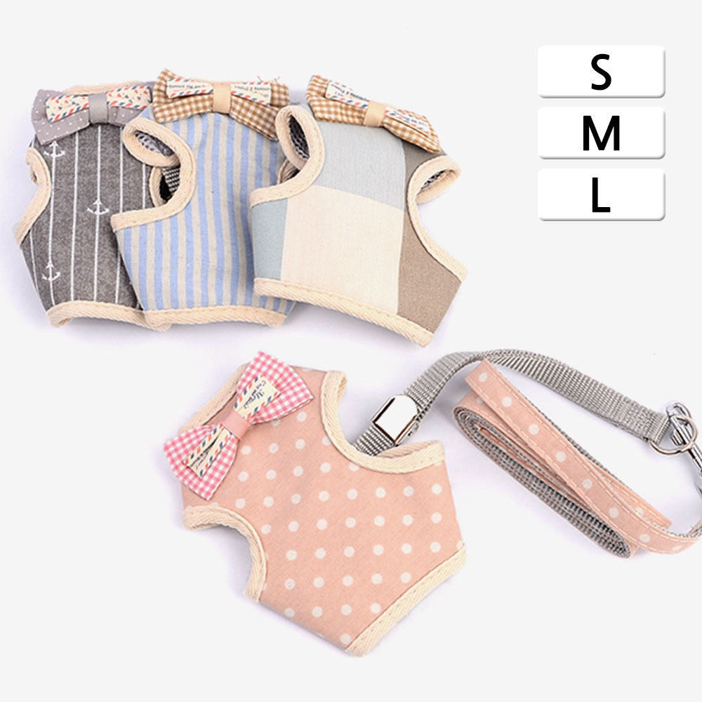 소형견 하네스 중형견 쪼끼형 강아지 하네스옷 가슴줄