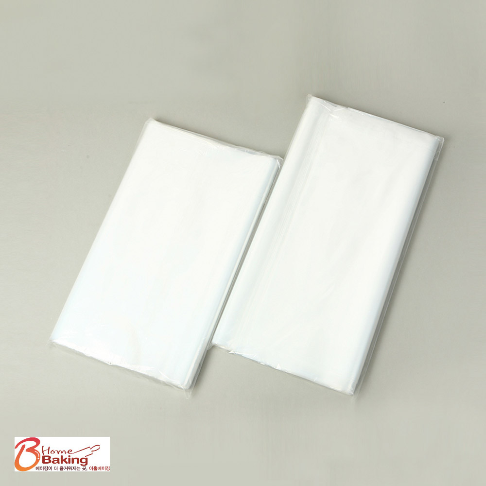 반죽비닐100장 베이킹 구떼반죽비닐 김장 제과 제빵 diy 도구 주머니 덮개 짜개 대형