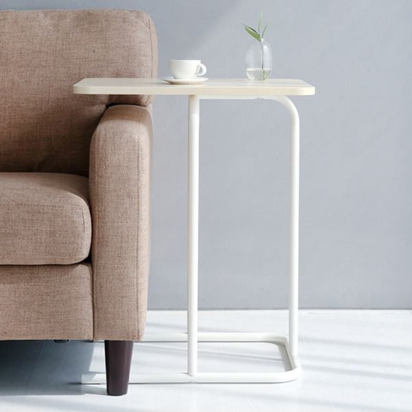 소파 틈새 선반 디귿자 테이블 얇은 테이블 높은 사이드 테이블