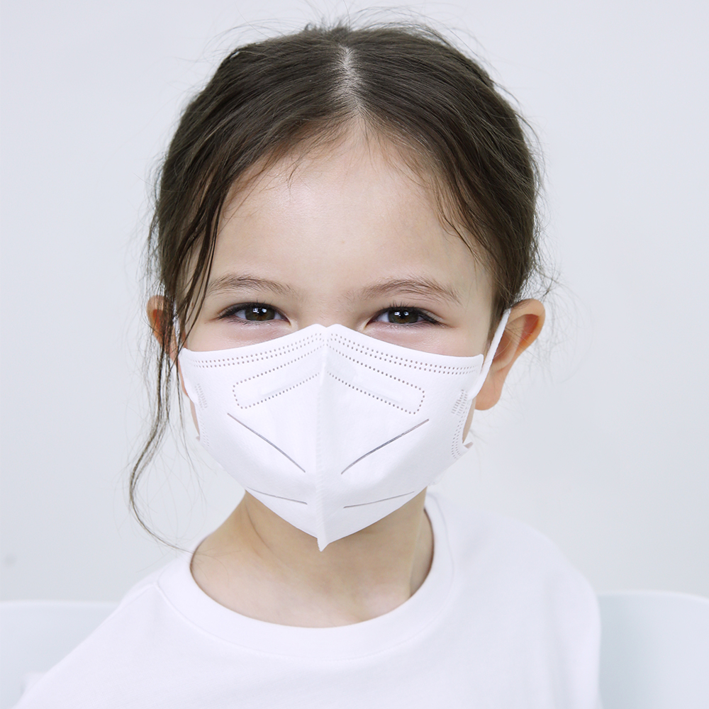 바른마스크 KF94 마스크새부리형 어린이 마스크 소형 화이트 30매 - 상세 이미지 2