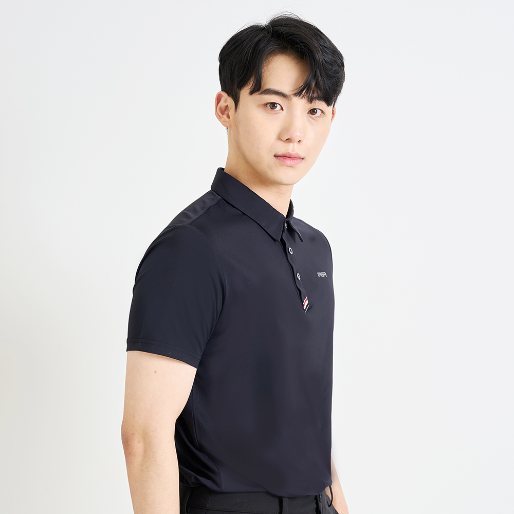 pgr골프 304 남성골프티셔츠 여름 카라 블랙