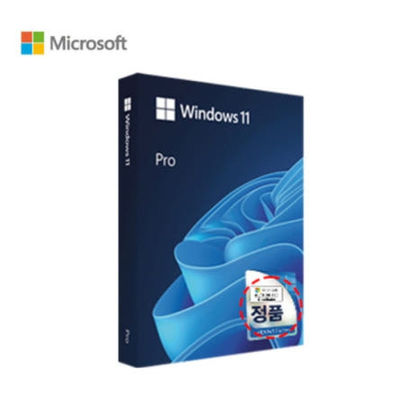 마이크로소프트 (정품) Windows 11 Pro (FPP/한글/64bit)